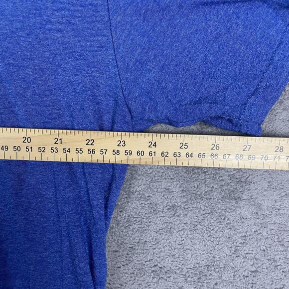 Zac Brown Band Shirt Mens 2XL Blue Great American Road Trip 2014 Tour Music Tee - Picture 6 of 8